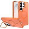 Lens Bracket Magnetic Matte Clear Case For Samsung Galaxy S26 S2 S24 S23 Ultra Plus S24FE A6 A36 A16 For  Cover
