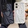 Phone Cover Case for Xiaomi Poco F8 X3 Pro C61 X3 NFC C51 C50 Black White Simple Heart