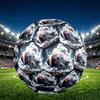 Dallas Cowboys Print Size 5 Soccer Ball, PU Wear Resistant Football for Match Training and Daily Practice, Birthday Gift for Soccer Fans