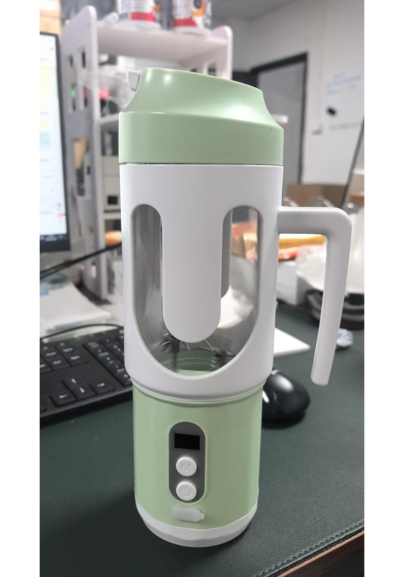 Dual-Blade Portable Rechargeable Juicer Cup - Wireless, Multi-functional, Full-Automatic Fruit Juicer Multi-functional