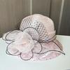 Girls Church Hat for Wedding Sun Hat Summer Hat Outdoor Beach Summer