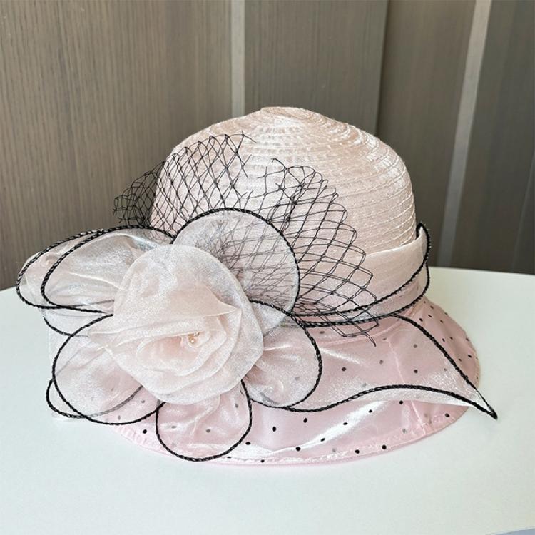 Girls Church Hat for Wedding Sun Hat Summer Hat Outdoor Beach Summer