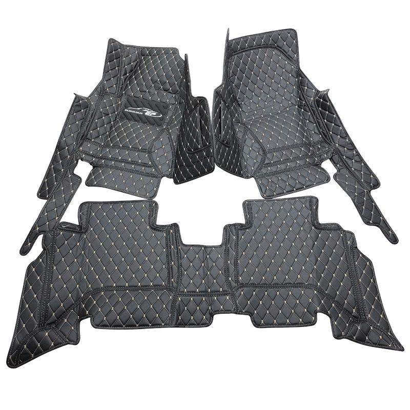 3D Full Surround Auto Boden Matte Für GWM TANK 300 2022-2025 Schutz Liner Fuß Pads Teppich PU Leder wasserdichte Zubehör
