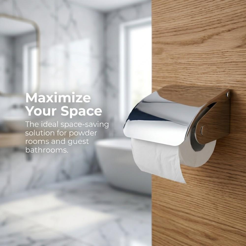 Wall Mounted Tissue Paper Holder Stainless Steel Tissue Roll Dispenser Home Hotel