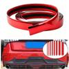 Bandă Decorativă Roșie pentru Bara de Protecție Mașină 5M Bandă de Protecție pentru Uși și Geamuri Mașină Bandă Decorativă pentru Ușă Mașină Bandă Anti-coliziune Caroserie