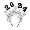 New Year 2024 Number Foil Balloons Happy New Year Eve Party Favors Supplies Garland Photo Props Christmas Decorations Navidad