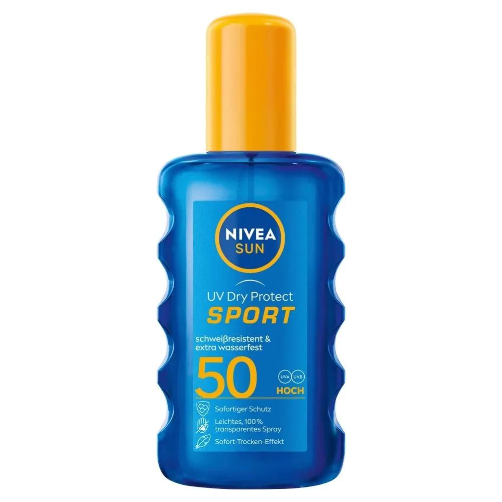 German Nivea Sports Sun Spray LSF50 200ml