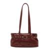 Schultertasche für Damen Kleine Clutch-Geldbörsen PU-Leder Tragetasche Modische Unterarmtasche Reißverschluss-Schultertaschen Kleine Geldbörsen Damen Mini Vintage Hobo Clutch