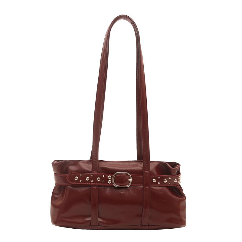Schultertasche für Damen Kleine Clutch-Geldbörsen PU-Leder Tragetasche Modische Unterarmtasche Reißverschluss-Schultertaschen Kleine Geldbörsen Damen Mini Vintage Hobo Clutch