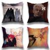 Good O-omens Pillow Case Sofa Living Room Bedroom Headboard Backrest Cushion Square Cushion Nap Time