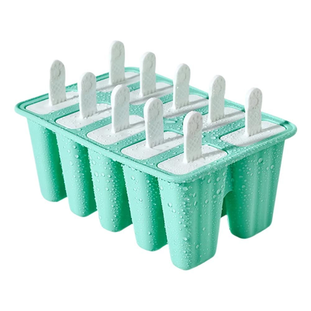 

Формы для эскимо 10 штук Формы для эскимо Силиконовые Инструменты для мороженого DIY Многоразовый Формочка для мороженого Легко извлекаемая форма