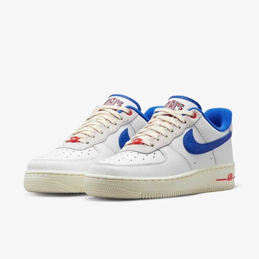 (W) Nike Air Force 1 '07 LX University Blue and Summit White DR0148-100