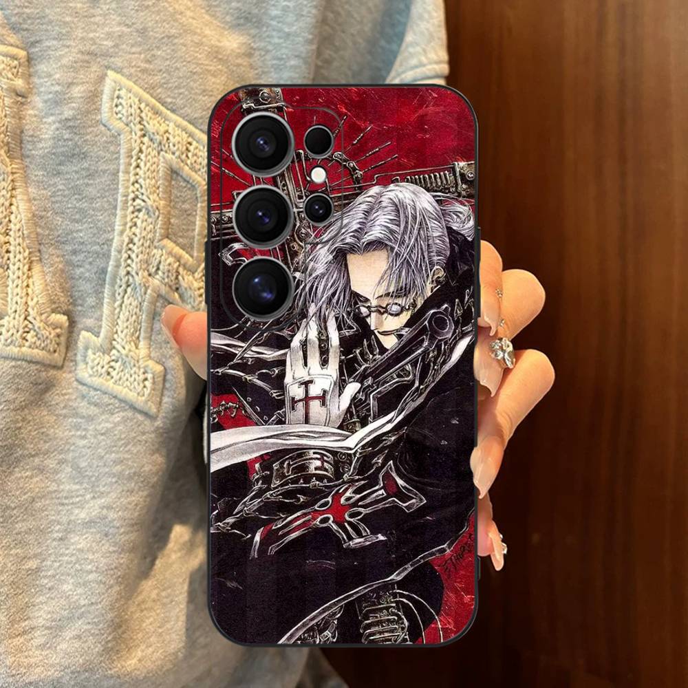 

Чехол для телефона Hellsing в стиле аниме ужасов для Samsung S 24 Fe 25 Ultra Plus 20 Lite 21 30 22 23 24 22 Ultra 5G Fundas Samsung S25