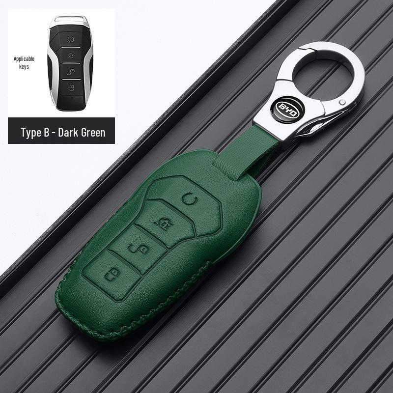 BYD Han Key Case for Women: Compatible with Dolphin, Qin, Song Plus, Yuan Pro, and Tang Models