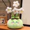 Cute Plush Vast Flower Bouquet Soft Skin-Friendly Plush Plant Doll Cute Healing Flower