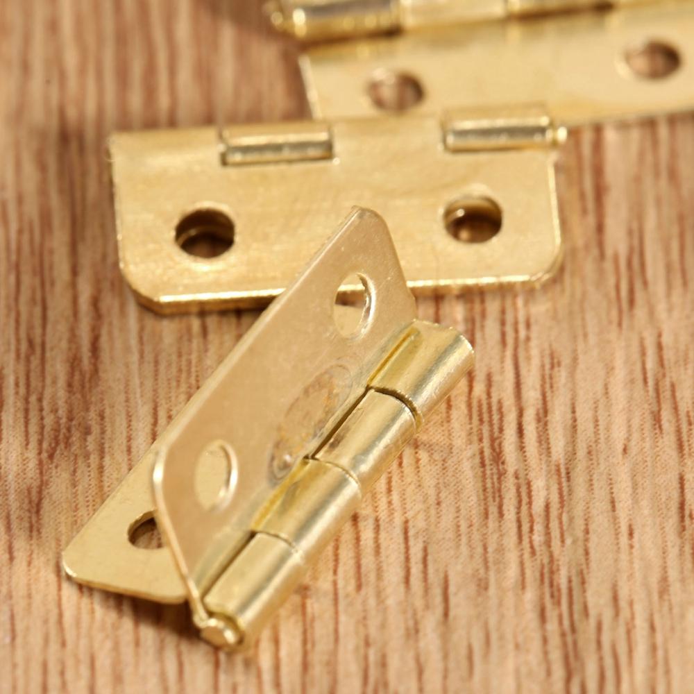 Houses for Wooden Box Model Making Jewelry Box Hinges Cabinet Accessories Mini Hinges Hardware
