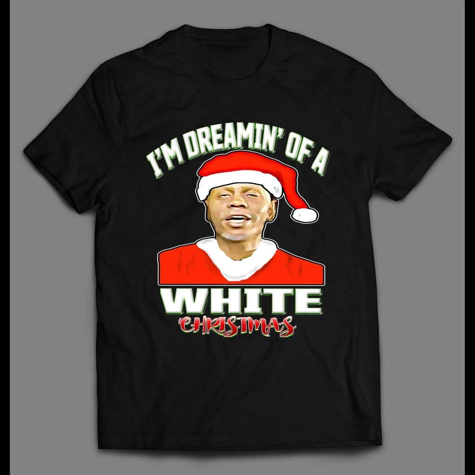 

DAVE CHAPPELLE CLAYTON BIGSBY DREAMIN’ OF A WHITE CHRISTMAS HOLIDAY Unisex Tee M