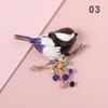Women Party Animal Jewelry Accessories Quality Bird Brooch Multicolor Enamel Pin Women Girls Daily