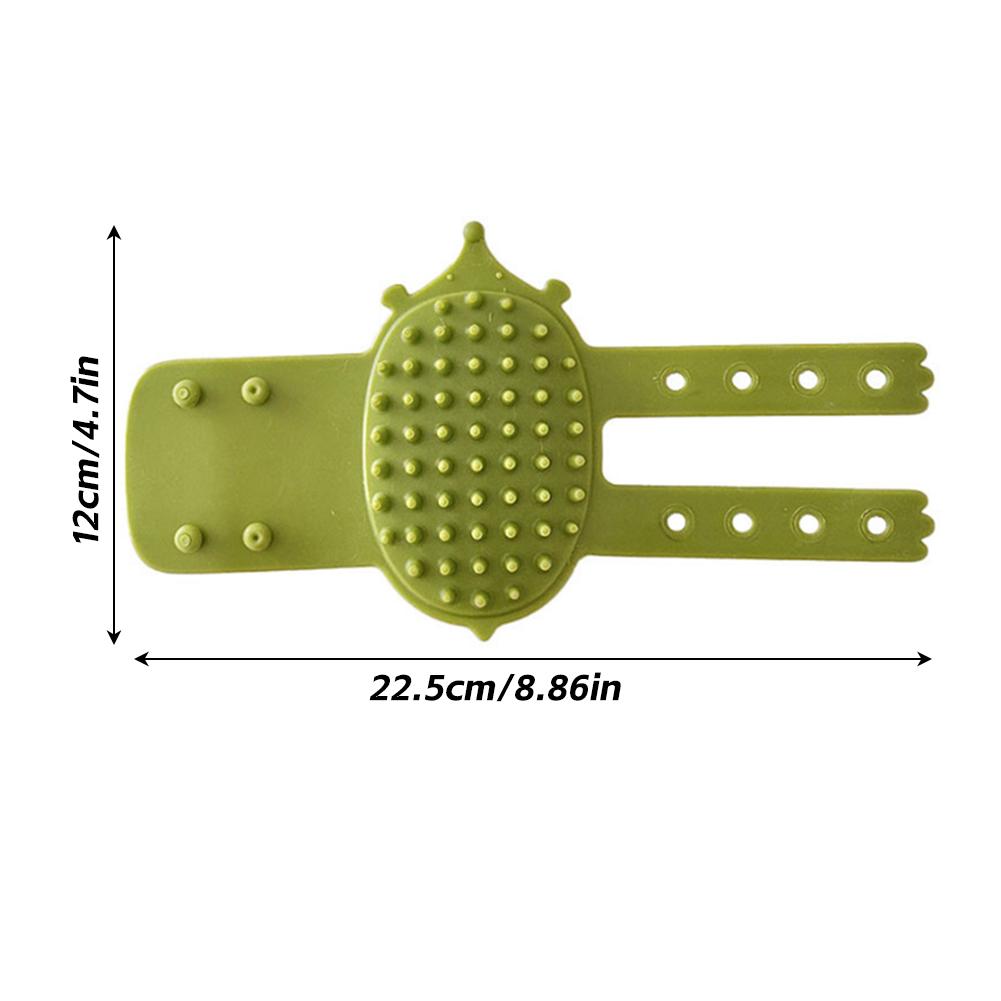Kočičí samočisticí škrabadlo Ochrana nohou stolu TPR Masážní přístroj na kočičí tváře Odnímatelný kartáč na kočičí srst Prostorově úsporný kočičí doplněk