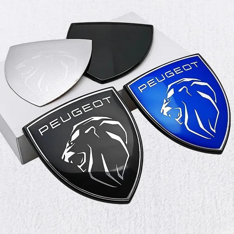 Adesivi Anteriori per Auto in ABS Emblema Posteriore per Bagagliaio Decalcomania Laterale per Peugeot 308 3008 307 207 208 508 108 306 406 4008 5008 408 407 301 2008