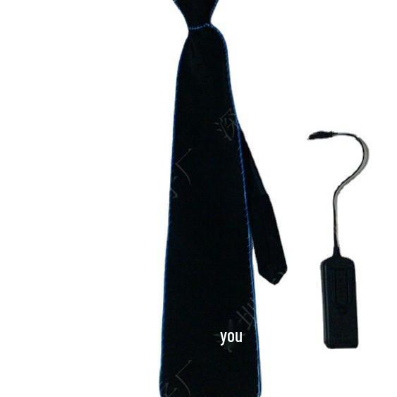 LED Light-Up Arrow Tie - Korean & British Style Wedding Fashion Accessory