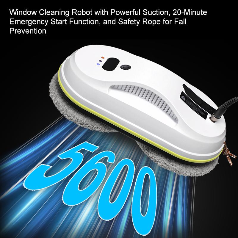 Household window automatic water spray cleaning robot vacuum cleaner remote control electric window wiper household glass wiper