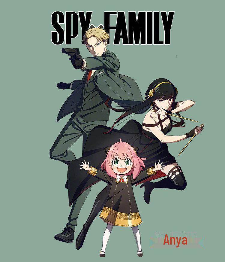 Eden Academy Anya Cosplay Kostyme Jente Spion C Klær Huslek Søtt Antrekk