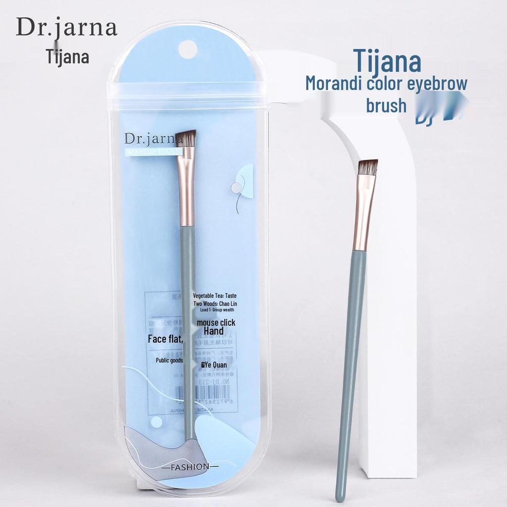 Morandi DJ-213 Angled Eyebrow Brush: Soft Microcrystalline Silk Bristles for Face Contouring