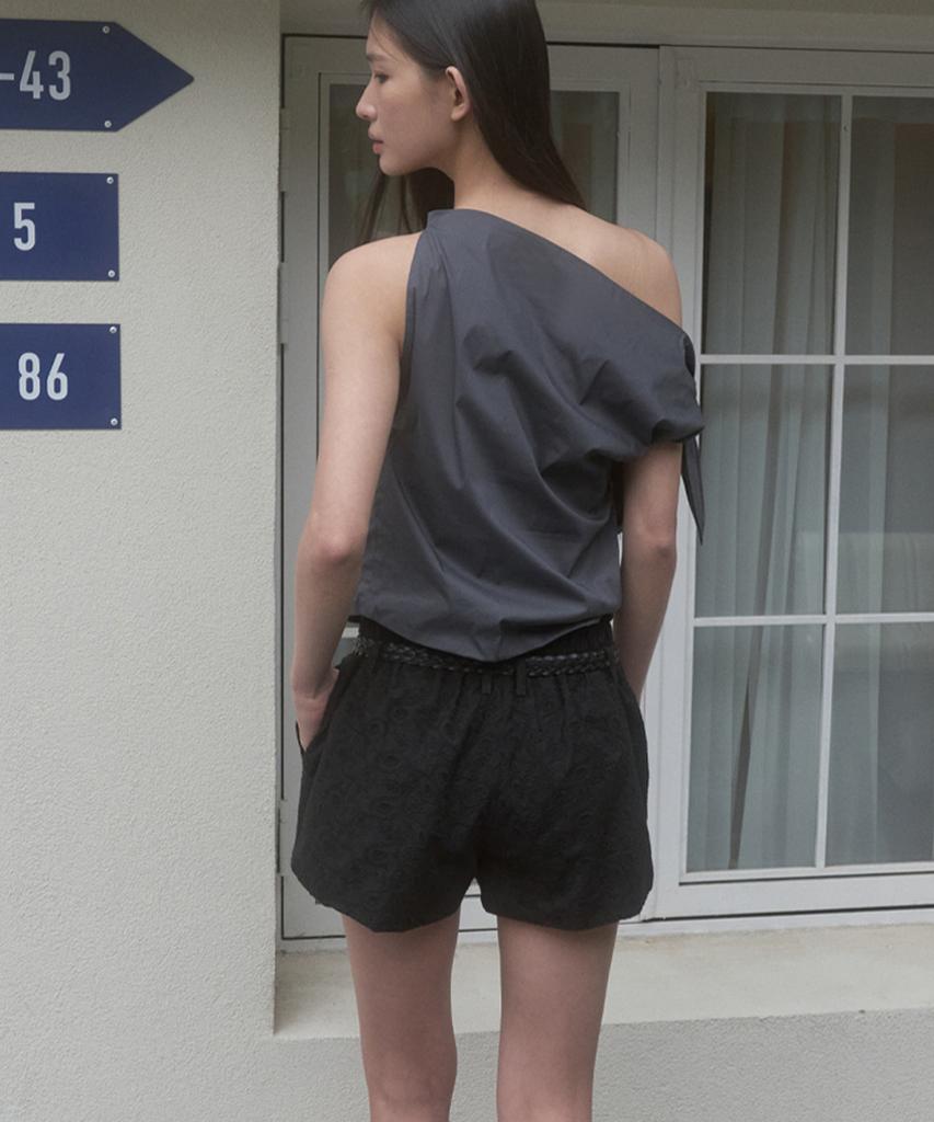 SIGREAT Cowl Neck Sleeveless_Gray