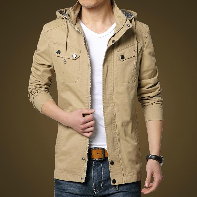 Buy Men's Cotton Clothing Men's Cotton Coat Hooded Large Size at