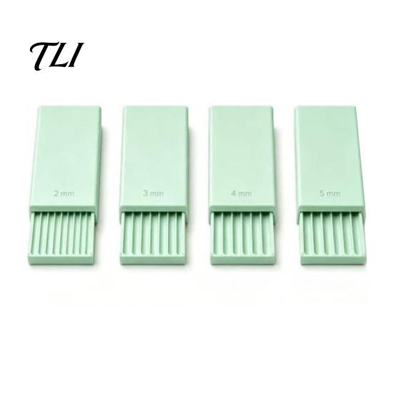 Mini-Tonform 4 Stück/Set Gelkugel-Hersteller, Polymerwalzen, 2 mm 3 mm 4 mm 5 mm Bastelausrüstung Kugelsformer Nagelkunst Perlenroller für 3D-Blumen,