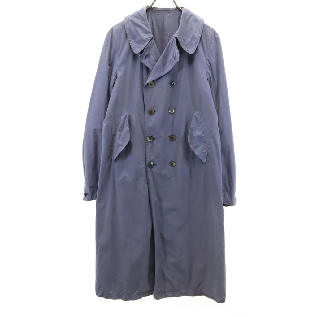 Scye Made In Japan Trench Coat 38 Navy System Men's Used