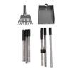 Chicken Poop Rake Scooper Kit 2 In 1 Ergonomic Design Adjustable Handle Multifunctional Litter Sifting Shovel Rake Kit