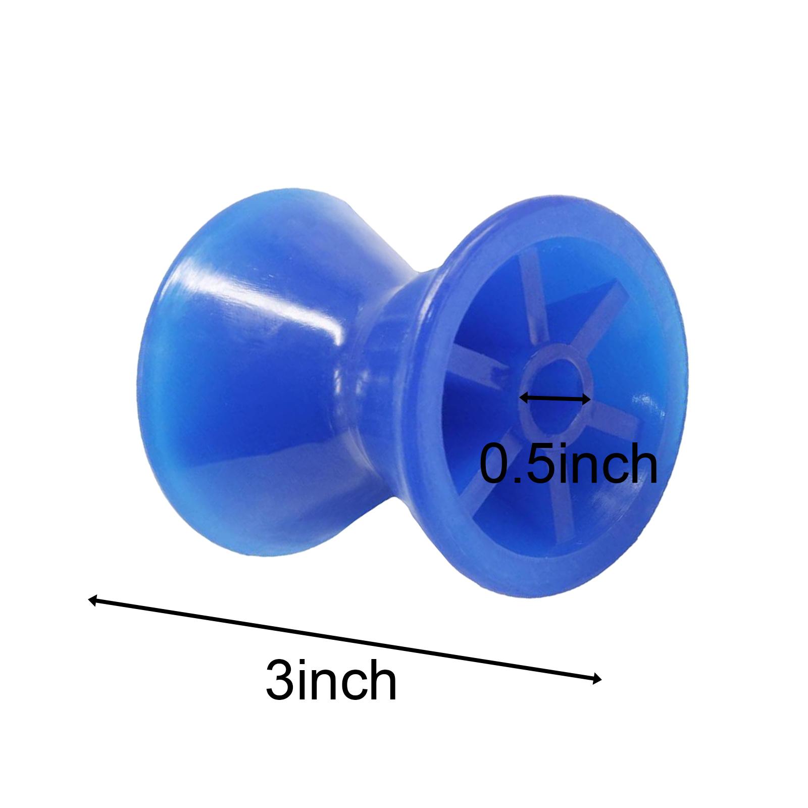 

Bow Roller 3 /3.5 Boat Trailer Bow Professional Replace Parts Black Spare Parts High Performance Rubber Bow Roller Accessories