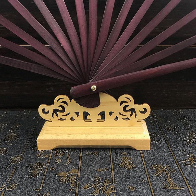 Wooden Display Stand For Hand Fan Folding Fan Holder Stand Elegant Design