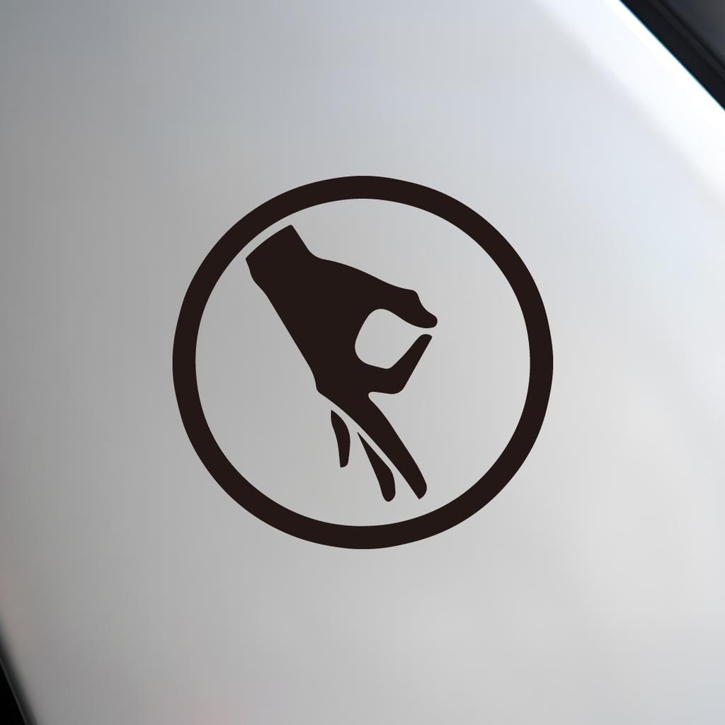 Overhead Hook 3Q Creative&funny Stickers for Cartoon Fans&lover,high Quality for Car Trucks Motorcycles &laptops