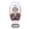 Mini Desktop Vacuum Cleaner Small Portable Electric for Eraser Shavings Paper Scraps Keyboard Dust Gray