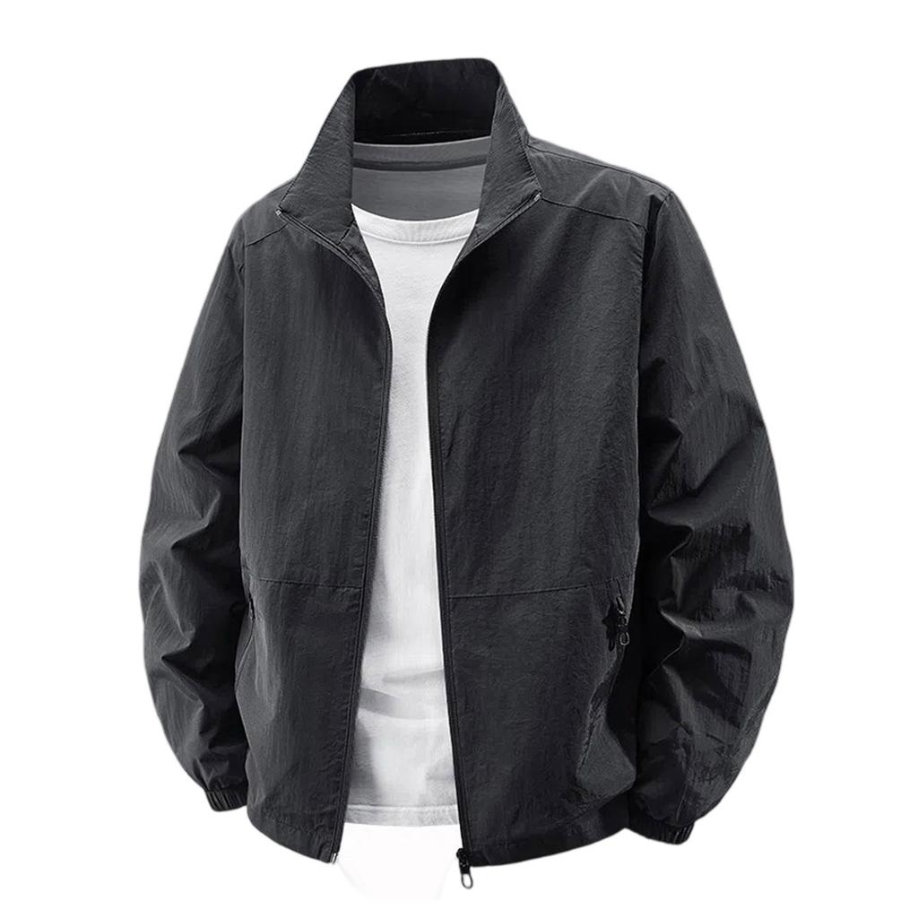 Zipper Jacket, Casual Long Sleeved Zipper Hooded Jacket
