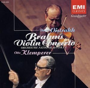 

CD OISTRAKH (DAVID), BRAHMS, KLEMPERER - Brahms: Violin Concerto TOCE3180 Japan Classical Used