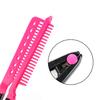Fashion Beauty V Type Hair Straightener Comb DIY Salon Hairdressing Styling Tool
