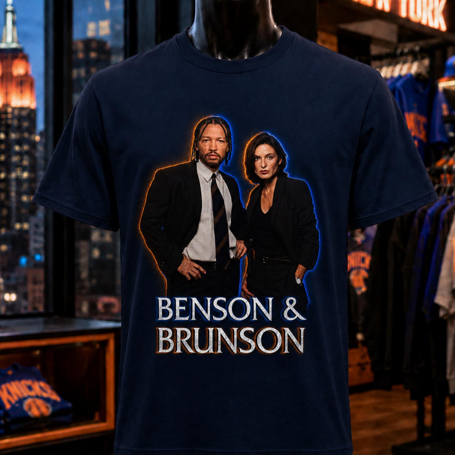 Benson and Brunson Shirt, New York Basketball 2026 Shirt, Knicks Champions Shirt XL