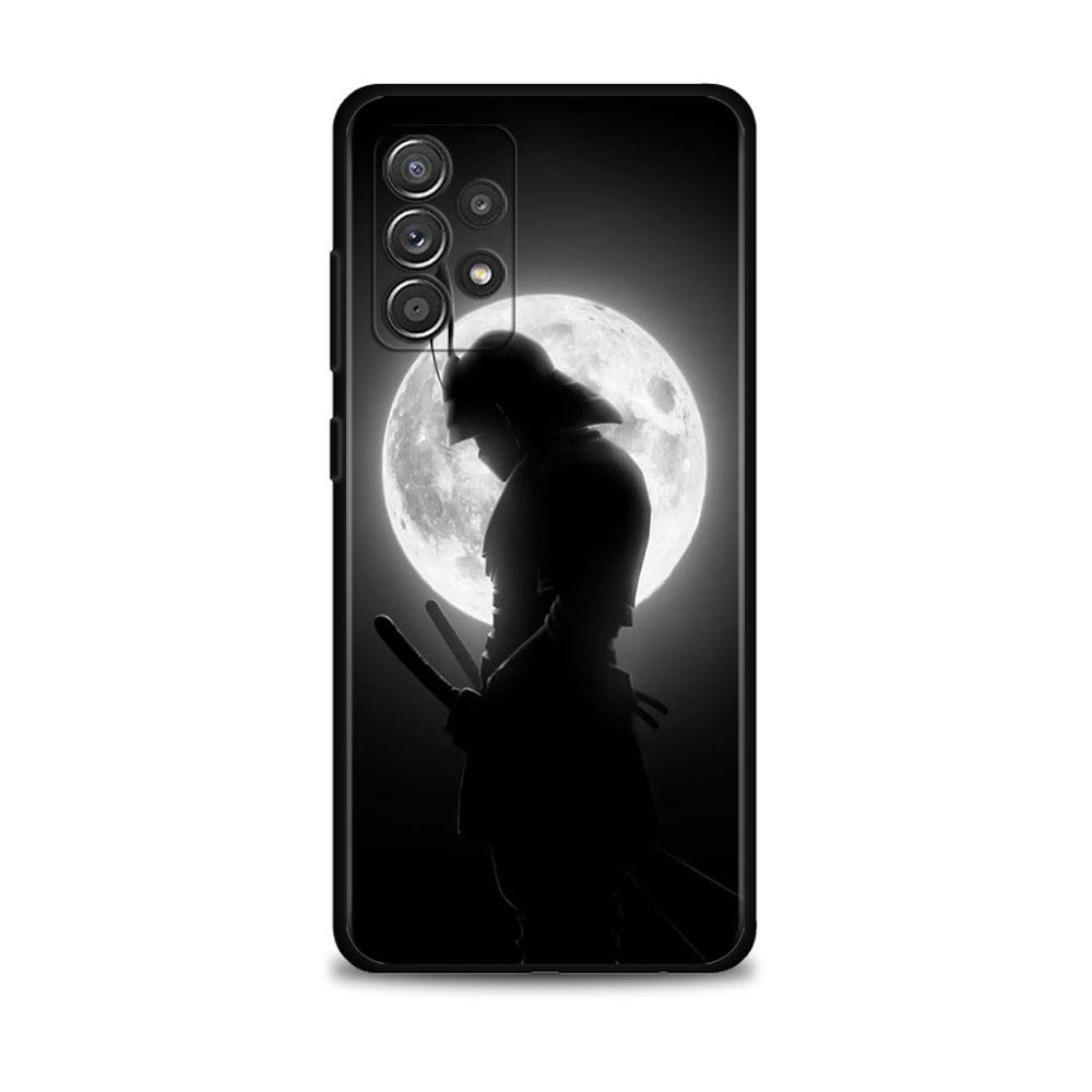 Pouzdro na telefon Samsung Galaxy A12 A52 A51 A32 A21s A71 A31 A32 A02s A72 A41 A22 Kryt Celular Funda Samurai Japan Ghost Art