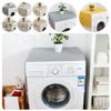 Rustic Style Washing Machine Dustproof Cover Printing with Pocket Dryer Dust Cover Multi-purpose Washable