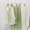 Women's 100% Mulberry Silk Pajama Set - 19 Momme, Long Sleeve, Long Pants, Plus Size, Autumn/Summer.