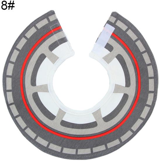 

Круглый детский впитывающий нагрудник с принтом фруктового торта, вращающееся на 360° полотенце для слюны для кормления Tyre