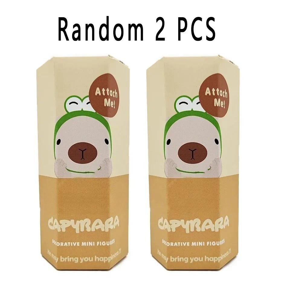 Niedliche Capybara Serie Hippers Ernte Blindbox Niedliche Hippie Puppe Trendige Auto Handy Ornamente S Engel Spielzeug Blindbox