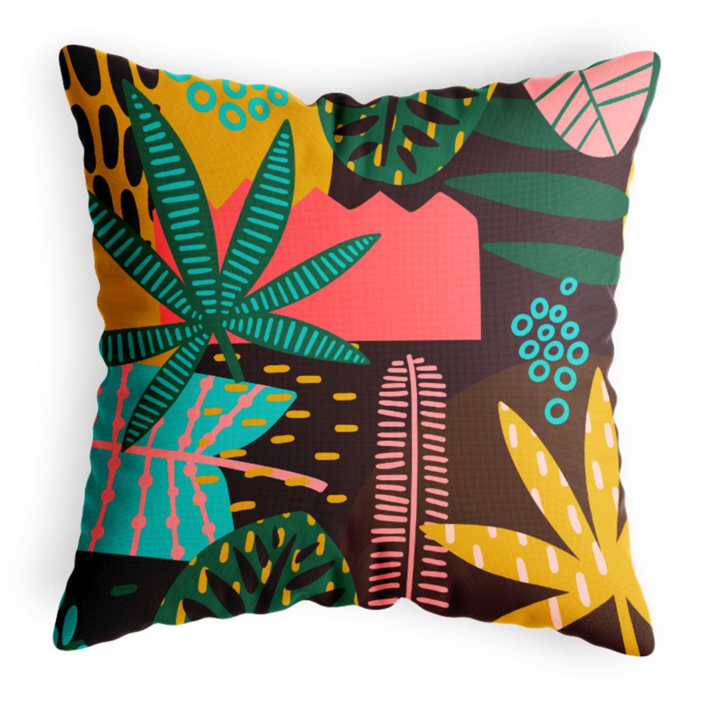 Colorful Cushion Cover for Sofa Backrest, Dining Chair, Waistrest, Office Universal Pillow Cover, Nordic Style Cushion Cover