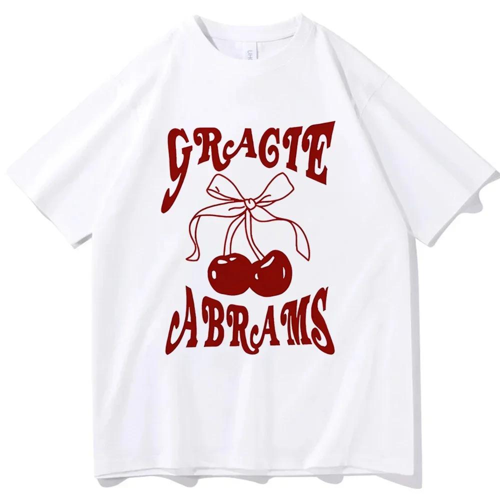 Футболка Gracie Abrams Женская Психоделическая Харадзюку Хип-Хоп Кавайи Пастельная Футболка Женская Модная Психоделическая Графическая Аниме Винтаж S