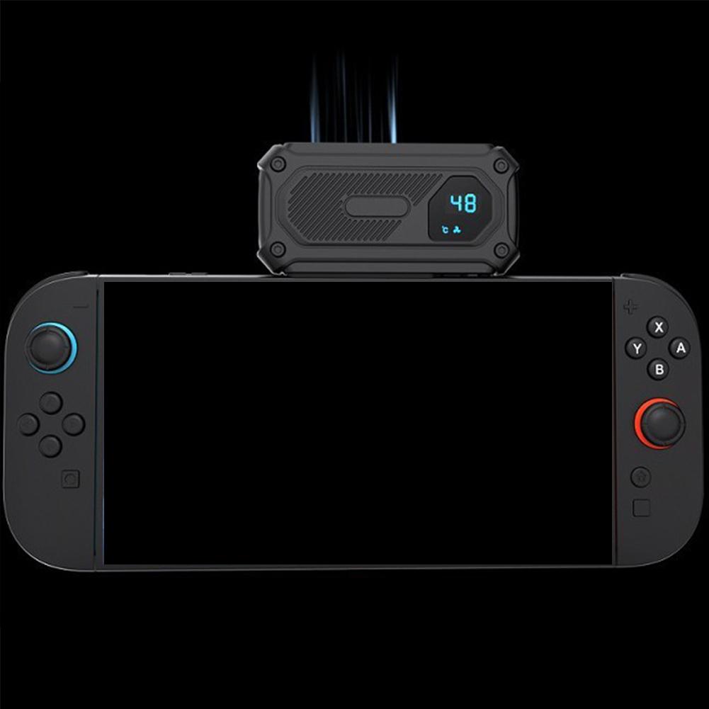 for Switch2 Host Cooling Fan Dual Speed Adjustable Black Cooling Radiator NS2 Game Console Cooling Accessories