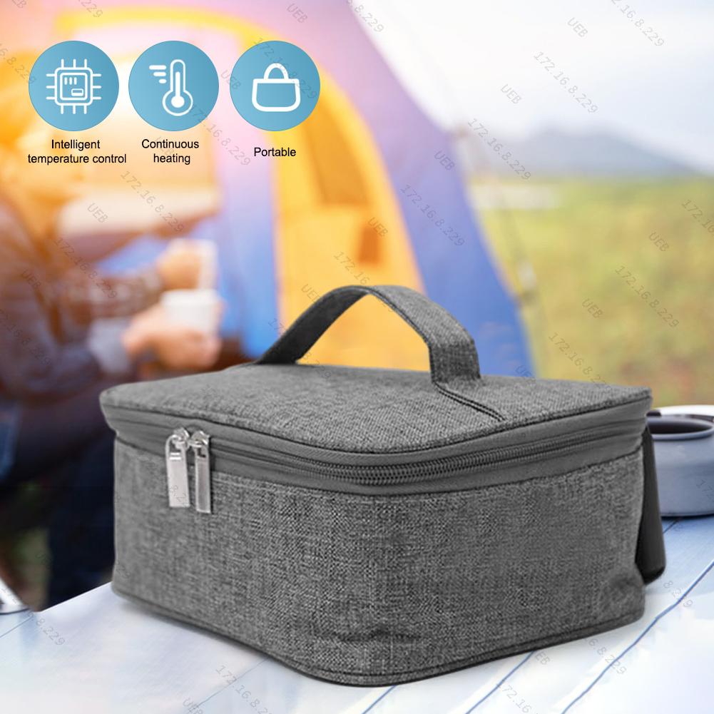 USB Rechargeable Electric Heating Bag Reusable Electric Lunch Bag Electric Thermal Lunch Bag for Youth Kid Boys Girls Teen Adult